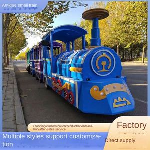 Petit train d'extérieur pour centre commercial, aire de jeux, piste de vapeur, équipement de parc d'attractions intérieur/extérieur - Product Image 2