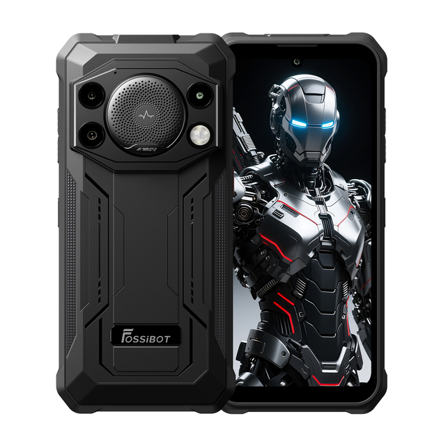 Fossibot F110 Pro 5G Rugged Smartphone 8GB+128GB 10000mAh Big Loud Speaker Fast Charging Outdoor Cell Phone