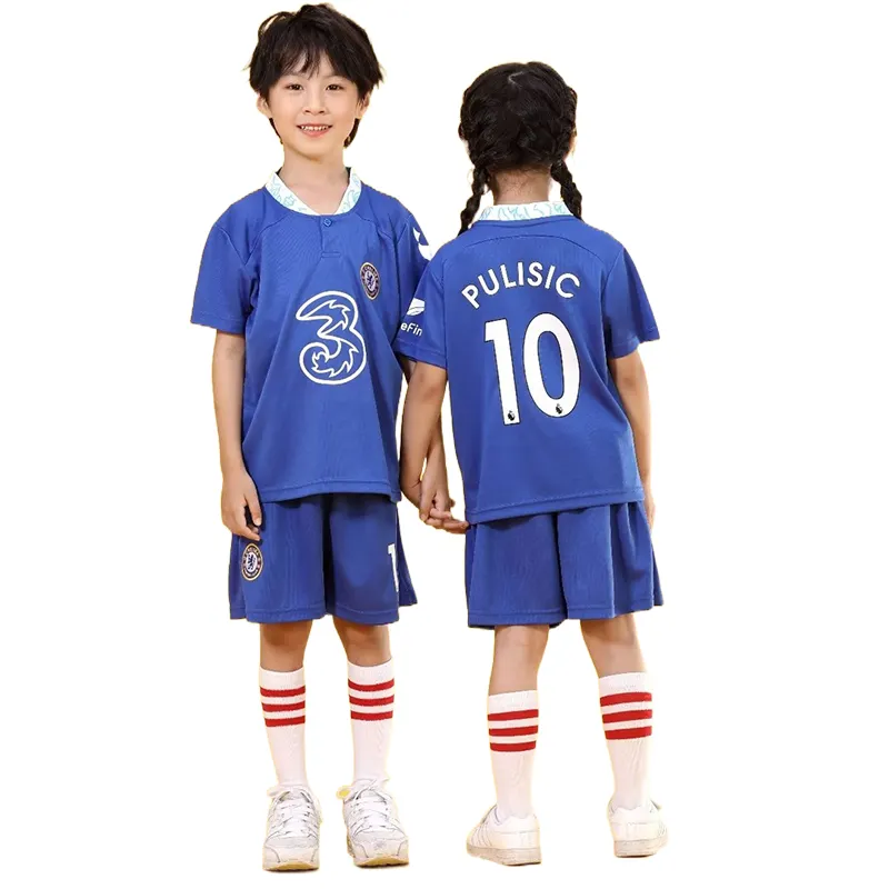 قمصان ذات جودة أصلية للأولاد مخصصة لرياضة كرة القدم، قمصان جيرسي لرياضة كرة القدم وتدريب لاعب كرة القدم الأفضل مبيعًا