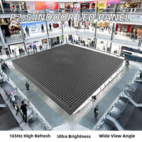 Module d'affichage LED couleur intérieur P2.5 HUB75 160x160mm 64x64 pixels SMD RGB HDR Luminosité 5000cd/m² Taux de rafraîchissement 165Hz Garantie 1 an