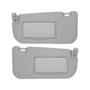 แผงบังแดดรถยนต์ Kia รุ่น 85202-1F090LX สีเทา ติดตั้งบนหลังคา พร้อมกระจกมองหลังและช่องเก็บของ สำหรับรถ Sportage - Product Image 3