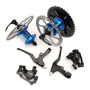 Groupe de transmission de frein de vélo 9 vitesses, moyeu et cassette VTT <span class=keywords><strong>SUNRUN</strong></span> BS-C1046H, cassette à pignons avec moyeu à roulements - Product Image 3