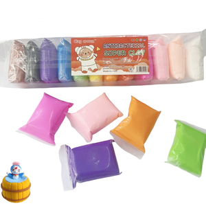 Argile à séchage à l'air écologique, 12 couleurs, super légère, kit d'argile à modeler DIY avec outils de sculpture pour enfants, certifiée EN71, unisexe - Product Image 3