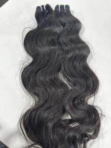 Extensions de cheveux naturels ondulés de 18 pouces, tissage machine, meilleure qualité, collection en gros - Product Image 4