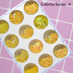 <span class=keywords><strong>Polvo</strong></span> <span class=keywords><strong>de</strong></span> Maquillaje para Escenario con Lentejuelas <span class=keywords><strong>de</strong></span> <span class=keywords><strong>Hadas</strong></span>, Serie Rosa, Morado y Azul, Estilo Soft Girl, para COS y Uñas, Empaque en Caja <span class=keywords><strong>de</strong></span> Papel - Product Image 4