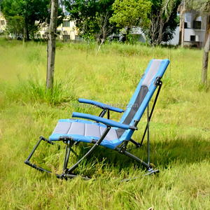 Chaise à bascule de luxe portable et pliable avec logo personnalisé pour adultes, idéale pour la pêche, le camping, les sorties en plein air, les pique-niques, la plage et la détente - Product Image 5