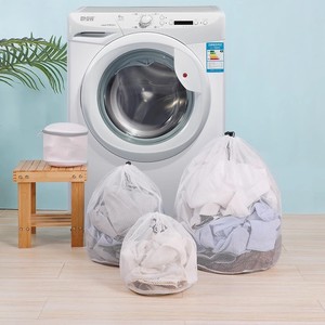 Bolsas de lavandería de malla de nailon de 100x70 cm, plegables, para ropa delicada, uso en el baño - Product Image 1