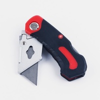Couteau pliant utilitaire durable pour usage quotidien, lame en acier au carbone, poignée ergonomique antidérapante, idéal pour le travail extérieur, le bricolage, OEM