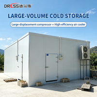 Congélateur à air pulsé -40°C ℃   Chambre froide pour poisson et viande, conteneur frigorifique, équipement de stockage frigorifique pour entreprises