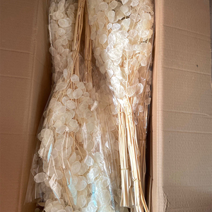Bouquet di Fiori Secchi Lunaria Annua Bianchi Preservati per Decorazioni Domestiche o Matrimoniali dalla Fabbrica dello Yunnan - Product Image 6