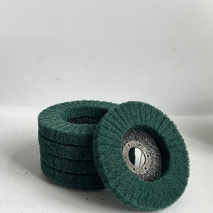 Disque <span class=keywords><strong>de</strong></span> conditionnement <span class=keywords><strong>de</strong></span> surface professionnel 100*16mm, élimine efficacement la rouille, la peinture et la corrosion du métal - Product Image 6