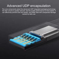 El más nuevo Original Xiao mi 128GB USB Flash Drive 3,2 Tipo C Interfaz dual Teléfono móvil Pequeño Metal U Disco