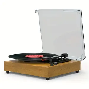 Vedios Grammofoon Draaitafel Fonografen Audiospeler Antieke Vintage Verkoop Draagbare Bluetooth Voor Vinyl Platenspeler Bluetooth