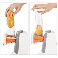 Robot culinaire multifonction électrique mini 150W en acier inoxydable pour salades, râpe à légumes, hachoir et trancheuse domestique