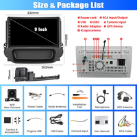 Meihua Reproductor Multimedia Portátil para Coche, Radio Estéreo con Android, 9 Pulgadas, GPS, Navi, DSP, DVD para Chevrolet Malibu 2012-2015