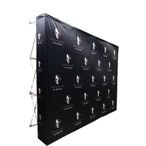 TJ Thẳng 10ft Vải Backdrop Pop Lên Biểu Ngữ Hiển Thị Đứng - Product Image 1