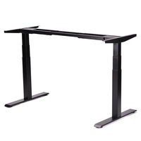 Pieds de bureau électriques pliables intelligents et durables, cadre de bureau entièrement automatique en métal pour la maison, le jeu, le bureau et l'étude
