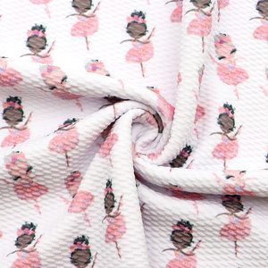 Custom <strong>Printed</strong> Bullet <strong>Fabric</strong> 100% Polyester Stretch Medium Weight 220gsm Jacquard Knit Bullet <strong>Fabric</strong> - Product Image 4