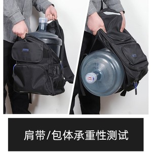 Ahmaqi <b>Backpack</b> 18 In Large Capacity Reflective Strip Unisex Student School Travel Bag - Product Image 4