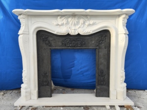 Chimenea Mantel Mármol oscuro Lowes Mármol Chimenea Manteles Chimenea de mármol verde - Product Image 2