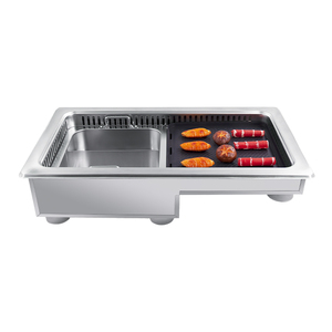 Aobl bán buôn không khói trong nhà Hàn Quốc BBQ lẩu bảng thương mại điện bàn ăn - Product Image 5