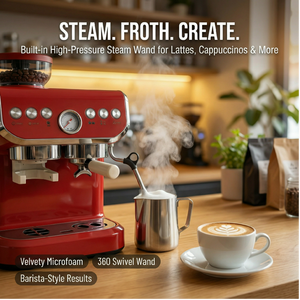 <span class=keywords><strong>Machine</strong></span> <span class=keywords><strong>à</strong></span> <span class=keywords><strong>expresso</strong></span> semi-automatique 20 bars, <span class=keywords><strong>machine</strong></span> <span class=keywords><strong>à</strong></span> cappuccino, buse vapeur, style italien professionnel, utilisation en café, bar, hôtel, acier inoxydable - Product Image 2