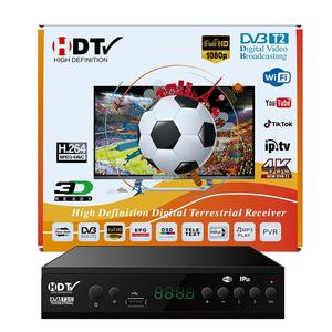 Receptor de <span class=keywords><strong>TV</strong></span> Digital HDTV en Stock, Decodificador de Señal 4K HD DVBT2+C con WiFi, Compatible con PVR - Product Image 3