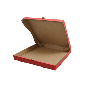 Cartelle Rosse per <span class=keywords><strong>Pizza</strong></span> Calde SP3953 Ecologiche in Cartone Ondulato con Logo Personalizzato, Stampa a Quattro Colori, Varie Dimensioni, Alta Qualità, Riciclabili, Vendita all'Ingrosso - Product Image 1