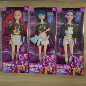 Bambole Cantanti Kpop Hunter <span class=keywords><strong>Slayer</strong></span> Versione Musicale, Modellini PVC di Gruppi Femminili, Parti del Costume con Funzione Soffiatore d'Aria, <span class=keywords><strong>Anime</strong></span> - Product Image 2