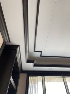 Panel de madera compuesto para sándwich de hormigón, decoración de diseño, impresión 3d de pvc, panel de pared de plástico, tablero de carbón decorativo - Product Image 3