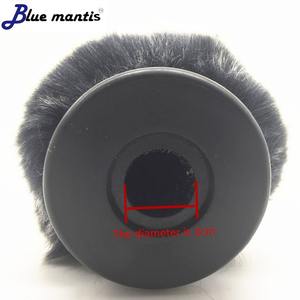 แผ่นบังลมขนสัตว์เทียมกันลมสำหรับไมโครโฟนแบบสั้น Dead Cat Outdoor สำหรับ Rode Ntg3 Pop Filter Me66 MKH416 418 <span class=keywords><strong>SONY</strong></span> 670 678 680 - Product Image 3