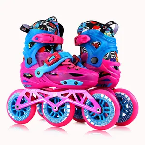 Durable Best Price Professional 3 Wheel slalom Roller Skates Shoes Inline Speed Skate