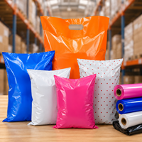 Bolsas de Envío de Polietileno Reutilizables, Impermeables, Impresas Personalizadas al por Mayor, con Tira de Seguridad a Prueba de Manipulación para Tiendas en Línea