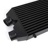 Radiador de Coche Intercooler de Instalación en el Mismo Lado para Mustang/Nissan 280Z/Eclipse-530x280x76MM-63MM Admisión Turboalimentada Modificada
