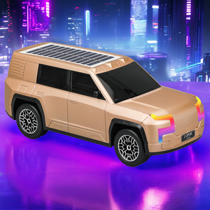 Altavoces inalámbricos con batería solar avanzada para coche, iluminación LED RGB, modelo SUV con Woofer de escritorio para uso en cine en casa - Product Image 3