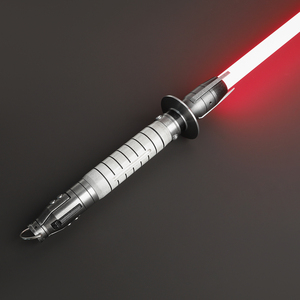 Sabre laser Nexussaber <span class=keywords><strong>Shin</strong></span> <span class=keywords><strong>Hati</strong></span> avec poignée métallique vieillie, changement de couleur, FOC, pixel, effets sonores personnalisés, compatible avec les commandes via application - Product Image 1