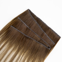 Extensions de cheveux Medusa de qualité supérieure, 100% cheveux Remy, double tirage, 60g, 20/22 pouces, tissées à la main
