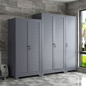 Armadio da Esterno Impermeabile per Giardino, per Organizzare Attrezzi e Scope - Product Image 5