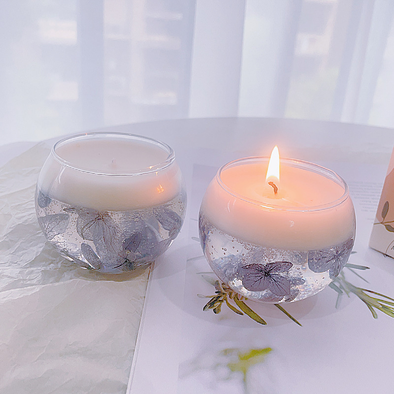 Eternal Flowers Crystal Jelly Aromatherapy Candles