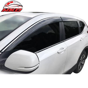 Viseras para Ventanas de Honda CRV 17-22 con Acabado Cromado, Juego de 4 Piezas de Policarbonato, Protección para Ventanas Laterales de Puertas de Automóvil - Product Image 2