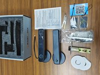 Groothandel fabrieks prijs Tuya Smart Handle Lock vingerafdruk hendel Cloud ondersteuning voor houten/aluminium/stalen/messing deuren voor export