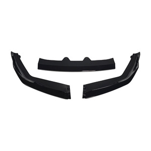 Divisor de Labio Delantero para BMW F90 M5, 3 Secciones, Negro Brillante, ABS, para Actualización Retrofit 2021-2023 - Product Image 2