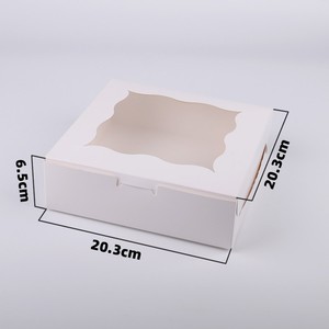 Vente en gros de boîtes d'emballage jetables pour cupcakes en papier kraft Snow <span class=keywords><strong>Mei</strong></span> Niang tarte croustillante au jaune d'oeuf de pomme de terre pour matériaux recyclés - Product Image 6