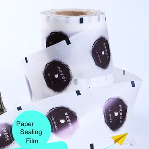 Película de sellado de <span class=keywords><strong>papel</strong></span> de tienda de té de la leche logotipo personalizado para <span class=keywords><strong>papel</strong></span> <span class=keywords><strong>y</strong></span> plástico PP 90mm 95mm de diámetro - Product Image 6