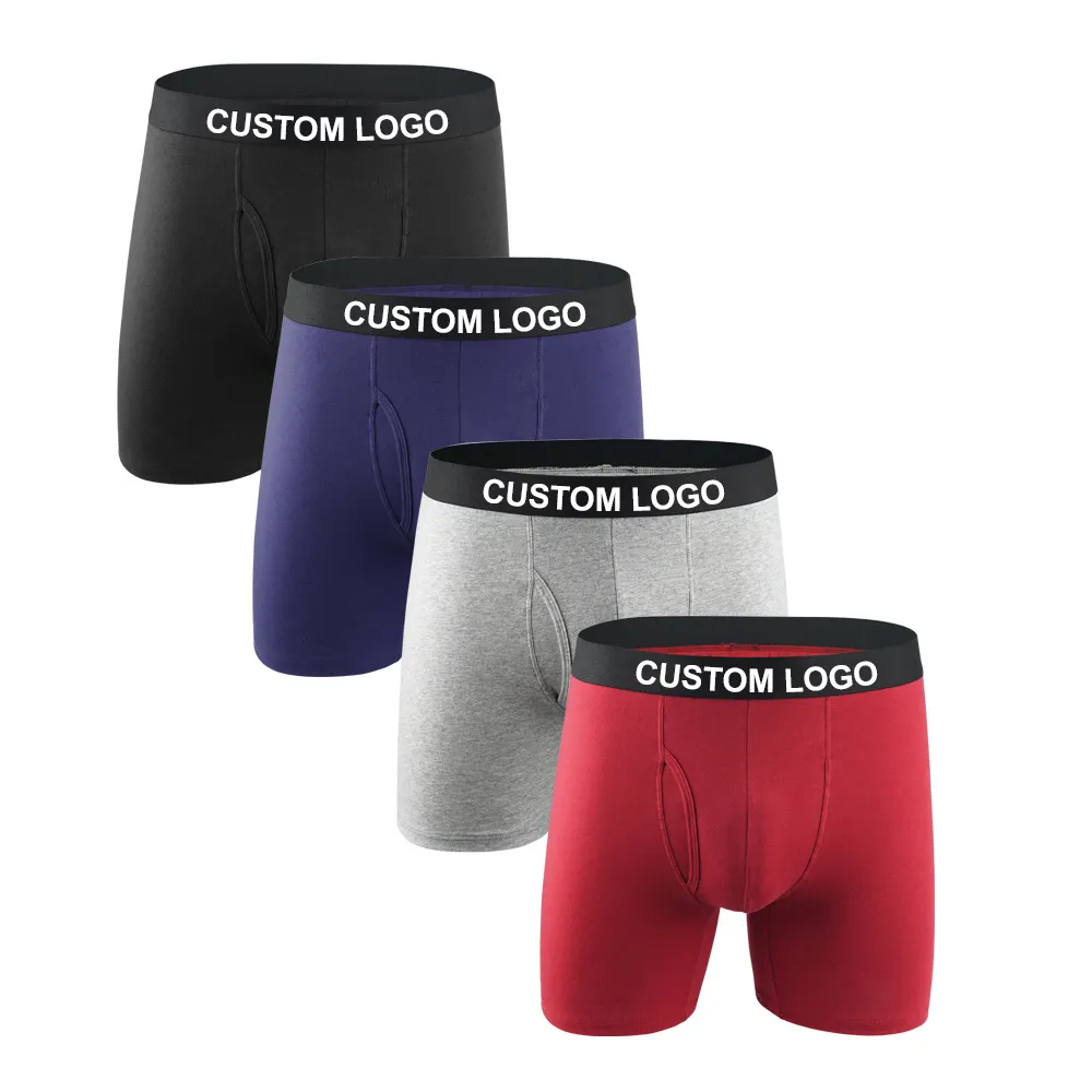 OEM Manufacturer Para Hombre Under Wear Customized Logo Par Hombr Underwear Custom Men Boxer Shorts Men's Briefs Boxers