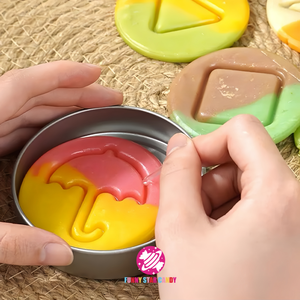 OEM Design populaire coréen Jeu de bonbons Cookie coloré différentes formes saveur de fruit doux jouet de bonbons durs - Product Image 2