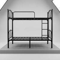 Sommier minimaliste en fer robuste pour matelas, lit superposé Queen portable et extensible pour chambre et école