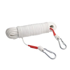 Cuerda de acero Master de 8 mm con núcleo de acero, 20 m, gancho simple para escalada, rescate, uso en exteriores y emergencias - Product Image 4