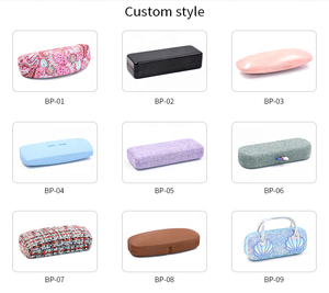 Bestclean étui à <span class=keywords><strong>lunettes</strong></span> Slim étui à <span class=keywords><strong>lunettes</strong></span> pour enfants en cuir PU étuis à <span class=keywords><strong>lunettes</strong></span> bon marché avec logo personnalisé - Product Image 4