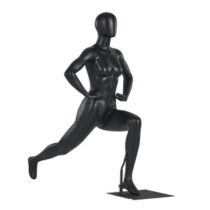 <span class=keywords><strong>Mannequin</strong></span> <span class=keywords><strong>Femme</strong></span> Magasin <span class=keywords><strong>Mannequin</strong></span> Corps Complet <span class=keywords><strong>Mannequin</strong></span> de Sport Athlétique Noir avec <span class=keywords><strong>Position</strong></span> de Fente Vente en Gros - Product Image 2